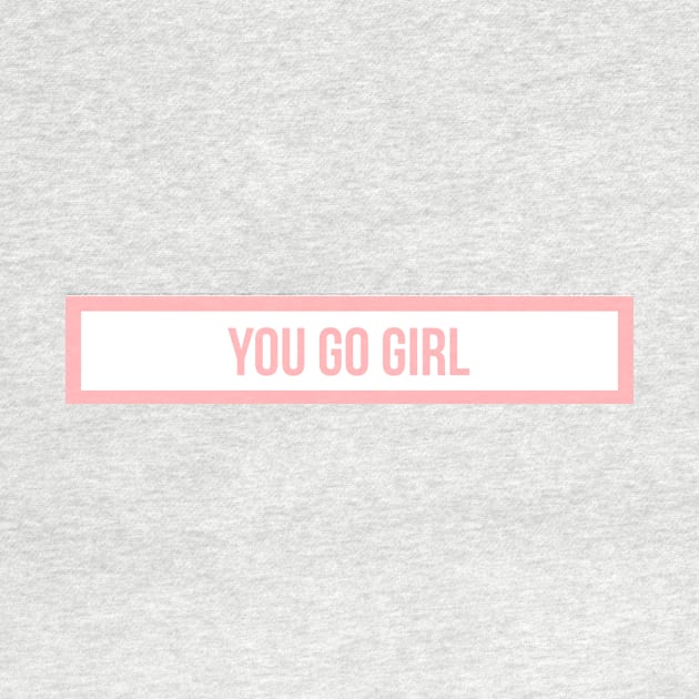 you go girl in peach by emilykroll